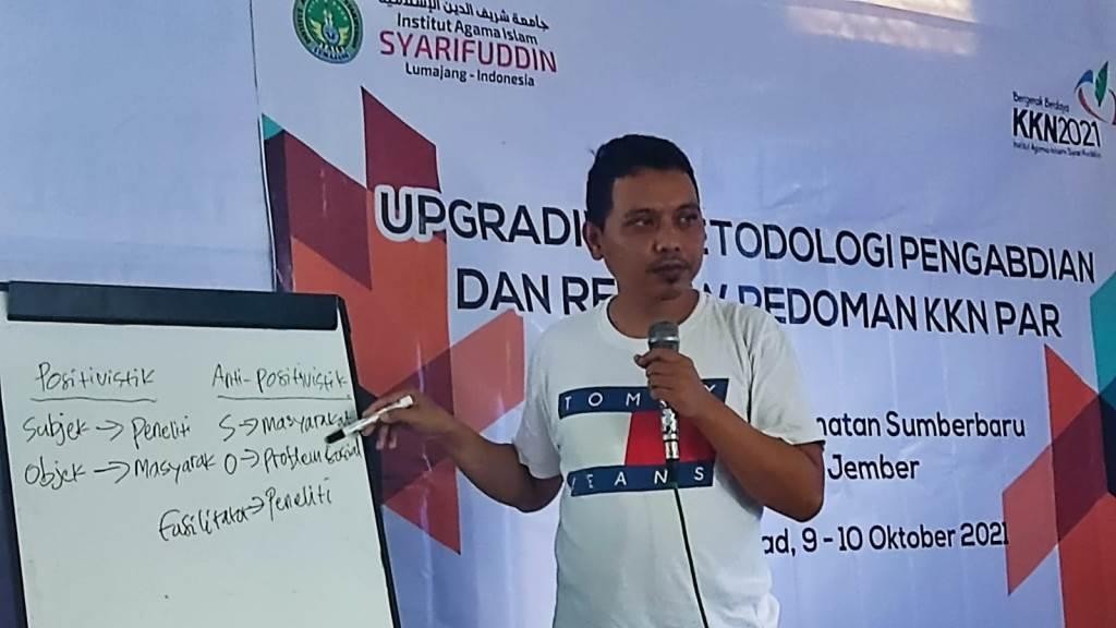 Warek II IAI Syarifuddin Buka Upgrading Metodologi Pengabdian