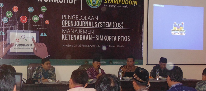 IAI Syarifuddin Lumajang Menjadi Pioner dalam Pengelolaan Jurnal Online