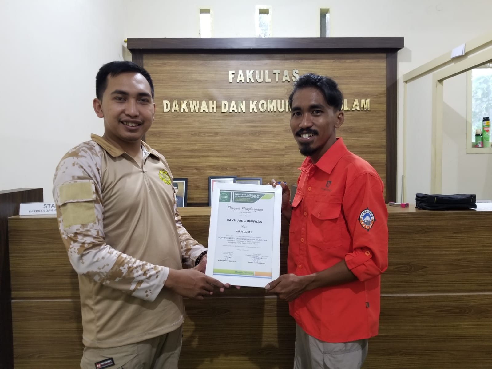Bayu Bair Ruwet TV Jadi Dosen Tamu Kerelawanan Bencana