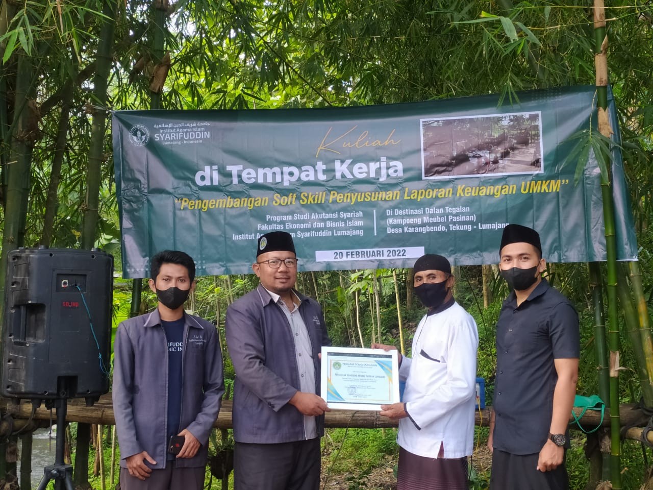 Dekan FEBI IAI Syarifuddin Apresiasi Konsep Destinasi Dalan Tegalan