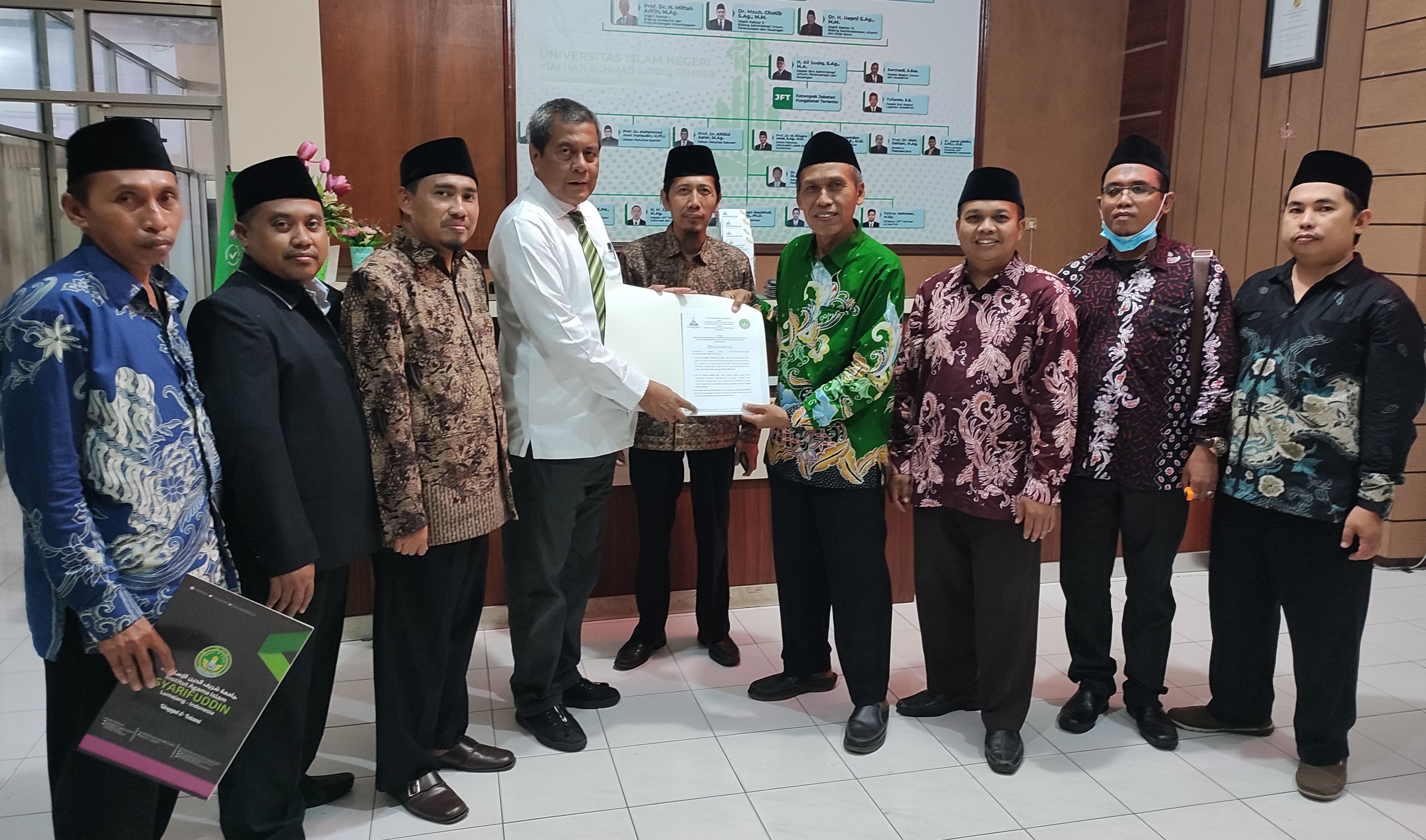 IAI Syarifuddin Gelar Kerjasama dengan UIN KHAS Jember terkait MBKM