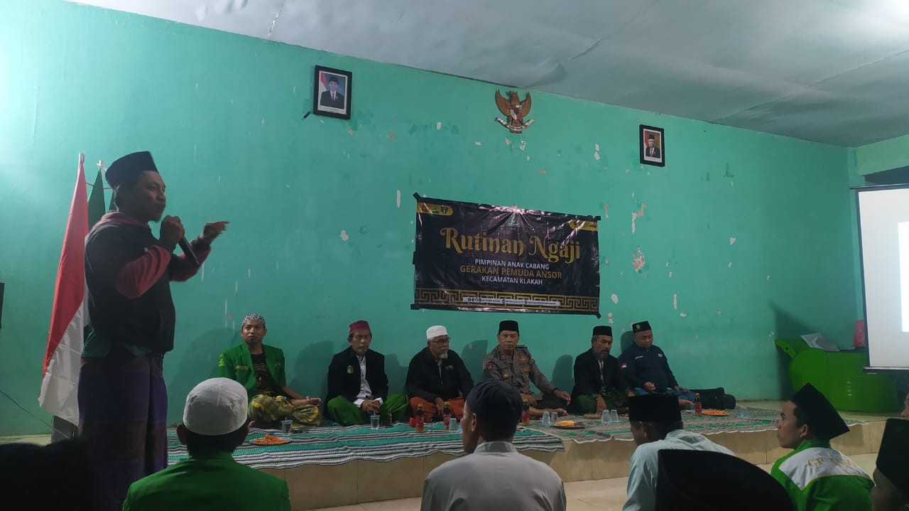 Dosen KPI IAI Syarifuddin Pemateri Ngaji Medsos Ansor Klakah