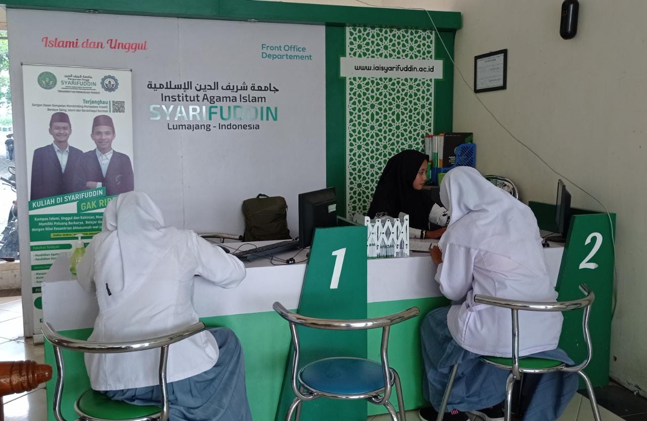 Pelajar SMU dan SMK Mulai Daftar Kuliah di IAI Syarifuddin