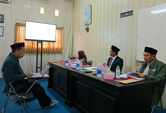 PASCASARJANA IAI SYARIFUDDIN GELAR UJIAN PROPOSAL KE-5 UNTUK ANGKATAN PERDANA